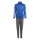 adidas Trainingsanzug 3-Streifen Team royalblau Jungen